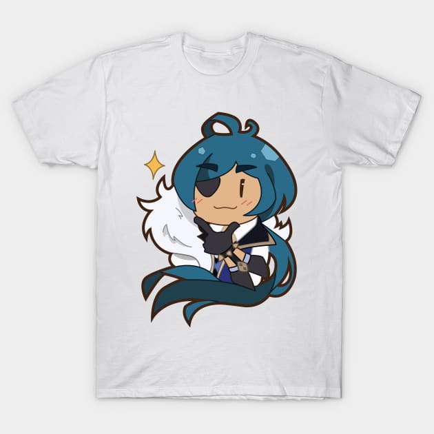 Kaeya chibi T-Shirt by marbotz